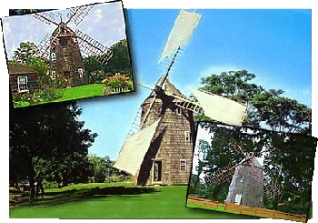 Composite of the 3 windmills - Pantigo, Hook and Gardiners